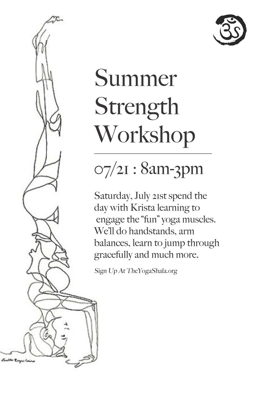 Ashtanga Yoga Weekend Workshop with Krista Shirley at The Yoga Shala, Orlando, Florida